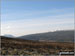 Snow on Whernside (left) and Pen-y-ghent from the path up Great Knoutberry Hill (Widdale Fell)