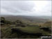 The view from the summit of Higher Shelf Stones