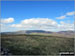 Looking north to The Cheviot (left) and Hedgehope Hill from the summit of Cushat Law