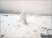 Rombalds Moor (Ilkley Moor) Trig Point in the snow