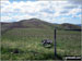 The cairn and fence on the summit of Burnbank Fell