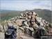 Base Brown summit cairn