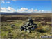 Bellbeaver Rigg (Tynehead Fell) summit cairn