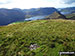 High Snockrigg summit with Red Pike (Buttermere) (left), Mellbreak (back centre) and Rannerdale Knotts ((right) surrounding Crummock Water in the background