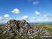 The large cairn on the summit of Carling Knott