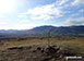 Great Mell Fell summit cairn and post