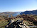 Ullswater from the summit cairn on Glenridding Dodd