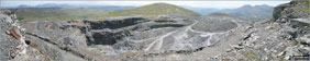 Manod Mawr beyond the huge Graig-ddu Slate Quarry from Manod Mawr (North Top)