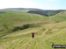 Clennell Street on the flank of Yarnspath Law