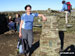 On the summit of Pen-y-ghent