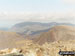 Great Gable (right) and The Buttermere Fells (centre) from Scafell Pike