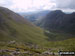 Mosedale (Wasdale) with Yewbarrow beyond from Black Sail Pass