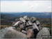 Rough Crag (Birker Fell) summit cairn