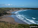 Raggle Rocks and Marloes Sands from Gateholm Island, The Pembrokeshire Coast Path
