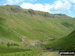 Hard Knott from above Lingcove Bridge