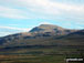 Ingleborough from The River Doe above The Ingleton Waterfalls