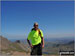 On the summit of Snowdon as part of a sponsored walk for Southmead Hospital, Bristol