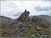 David Morecroft on top of the 'Howitzer', Helm Crag