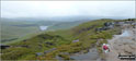 Kinder Reservoir from The Pennine Way on The Kinder Scout Plateau near Kinder Downfall