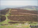 Moel Dywyll, Moel Llys, Moel Arthur and The Offa's Dyke Path<br>from the summit of Moel Famau