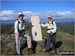 My wife Mary and I on Winshield Crags - the highest point on Hadrian's Wall