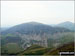 Mynydd Mawr (Llyn Cwellyn) from Trum y Ddysgl - with Moel Eilio (Llanberis) (beyond right)