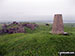 The Trig Point on the summit of Harboro' Rocks