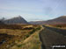 Buachaille Etive Mor (left) and Beinn a' Chrulaiste (right) from the A82