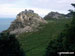 Castle Rock and Rugged Jack from the South West Coast Path near Lee Abbey