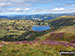Coedty Reservoir and the Conwy Valley from Moel Eilio (Dolgarrog)