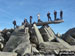 The famous cantilever stone on Glyder Fach