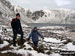 Douglas and Tom at an icey Loch Brandy