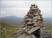 Ysgafell Wen (North Top) summit cairn