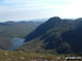 Llyn Ogwen and Tryfan from Y Garn (Glyderau) summit