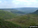 Hey Edge, Crowden with Bleaklow Hill beyond from near Black Chew Head (Laddow Rocks)