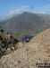 Pen yr Ole Wen and Llyn Idwal from the top of The Devil's Kitchen (Twll Du)