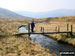 Crossing Allt Mor to the west of Loch Beanie
