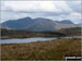 Snowdon (Yr Wyddfa), Garnedd Ugain (Crib y Ddysgl), Y Lliwedd (foreground) and Crib Gochrom from near Llyn yr Adar