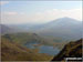 Craig Fach, Llyn Llydaw and Carnedd Moel Siabod from the Watkin Path on Bwlch Ciliau