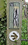 Alternative Wherryman's Way waymarker