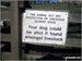 Sign near Ryburn Reservoir Dam
