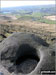 Hollingworth Lake from a stone hollowed out by the weather on Blackstone Edge summit