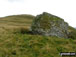 The huge rock on the lower slopes of Pen y Bwlch Gwyn