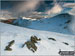 Snow on Ben Narnain (right) and A' Chrois (left) with a distant Ben Lomond prominant between from the summit of Beinn Ime