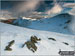 Snow on Ben Narnain (right) and A' Chrois (left) with a distant Ben Lomond prominant between from the summit of Beinn Ime