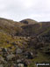 A 'Moonscape' - looking back up through the spoil heaps of Fell End Lead Mine at the NW end of Fremington Edge