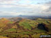 The Lawley (far left) and The Wrekin (in the distance) from Caer Caradoc Hill