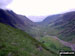 Looking East along Glen Coe from the Clachaig Gully below Sgorr nam Fiannaidh (Aonach Eagach)