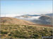 Comb Hill (Langhope Height), Dod Hill (Teviothead) and Carlin Tooth (Teviothead) from Wisp Hill (Teviothead) during a temperature inversion