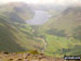 Illgill Head and Whin Rigg (left) Wast Water and Yewbarrow and Middle Fell (right) from Westmorland Cairn, Great Gable